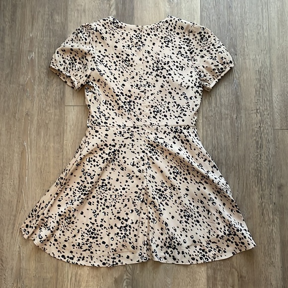 Storets Leopard Print Skater Mini Dress - Picture 3 of 4